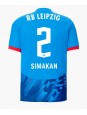 Moški Nogometna dresi replika RB Leipzig Mohamed Simakan #2 Tretji 2023-24 Kratek rokav